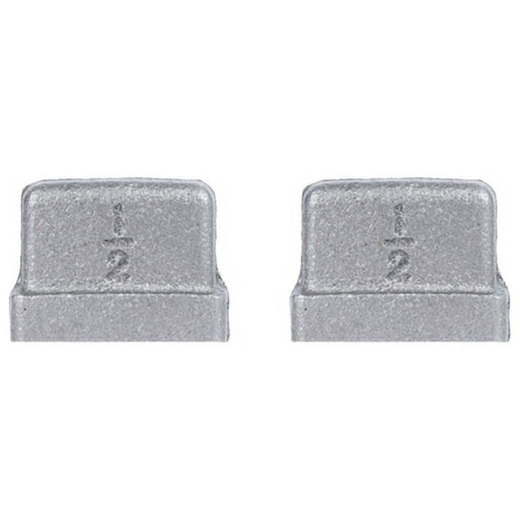 Coda Resources 4010977 0.5 in. Iron Black Cap