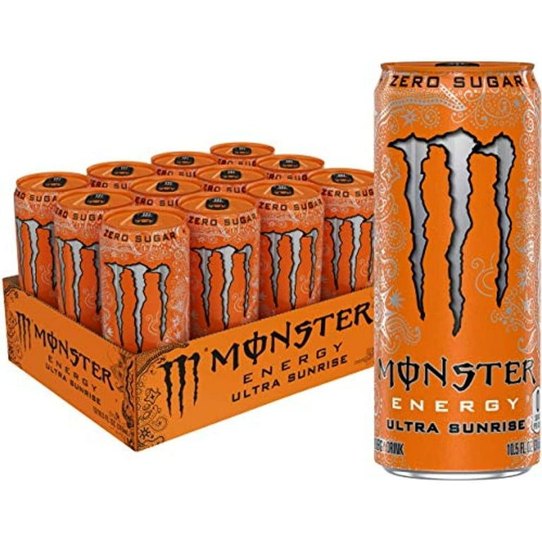 Monster Energy- Ultra Peachy Keen (16 Fl Oz) (24 Cans Per, 60% OFF