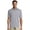 Light Steel, variant on Men's Cotton-Blend EcoSmart® Jersey Polo - 054X
