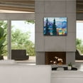 thumbnail image 4 of Epic Graffiti 'The Sentries' by Hooshang Khorasani, Canvas Wall Art, 34"x26", 4 of 8