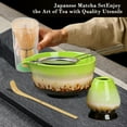 thumbnail image 4 of Back to school Premium Matcha Tea Set With Whisk Ceramic Bowl & Holder – Matcha Making Kit For Traditional Japanese Tea – Ideal Matcha Set For Beginners And, 4 of 5