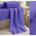 thumbnail image 6 of Soimoi Purple Cotton Cambric Fabric Crab & Jellyfish Ocean Print Fabric by the Yard 56 Inch Wide, 6 of 7