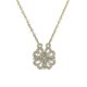 thumbnail image 1 of Four Leaf Clover Necklace Magnetic Folding Heart-shaped Clavicle Chain Openable Choker Jewelry Hanging Pendant For Women, 1 of 4