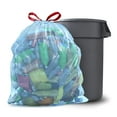 thumbnail image 5 of Glad Large Recycling Bags Drawstring - 30 Gallon Blue - 28 Count, 5 of 8