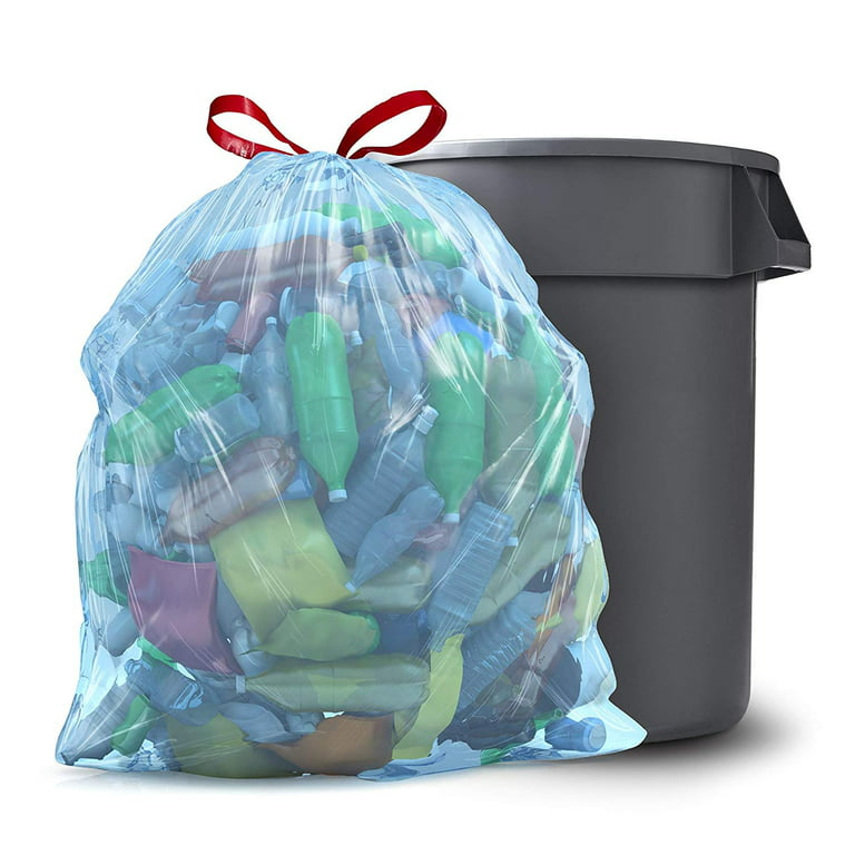 Glad Recycling 30 Gal. Large Blue Trash Bag (28-Count)