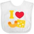 thumbnail image 3 of Inktastic I Heart Mac and Cheese Boys or Girls Baby Bib, 3 of 4