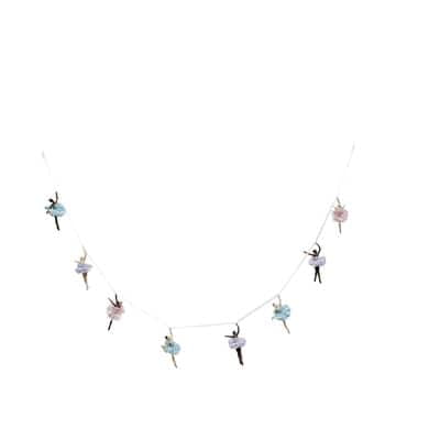 6ft. 3D Ballerina Garland by Ashland® - Holiday Floral for Christmas Crafts and Home Decor