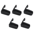 thumbnail image 1 of Black Nylon Hanger Hook Folding Marine Grade Loaded Hat Coat Hook Coat Hook Foldable Mirror Polishe, 1 of 5