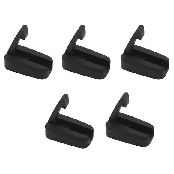 Black Nylon Hanger Hook Folding Marine Grade Loaded Hat Coat Hook Coat Hook Foldable Mirror Polishe