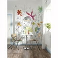 Komar Jungle Trail Paste Included Paper Wall Mural, 99.6in by 144in