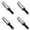 Black 4 Packs, variant on Sharpening Stone Handheld Double Sharpener 5 In 1 Honeycomb Sharpening Board