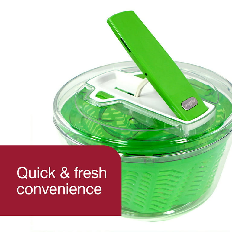 Zyliss Swiss Innovation Salad Spinner Smart-touch One-Handed Lever