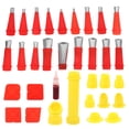 thumbnail image 1 of KAKOWELY 1 Set of Caulking Nozzle Applicator Assorted Color Practical Design for Professional Use, 1 of 8
