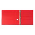 thumbnail image 4 of Pen + Gear 1.5" Deluxe View Vinyl Binder, O-Ring, RED, 4 of 4