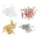 thumbnail image 5 of 50 piezas de cuentas de tubo curvadas para manualidades, cuentas de tubo de fideos, hallazgos de cobre para bricolaje dorado, 5 of 9