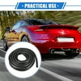 thumbnail image 2 of Unique Bargains Car D-Shape Windshield Weather Strip Seal 7.65m Windshield Guards Body Strip Universal Rubber Black, 2 of 6