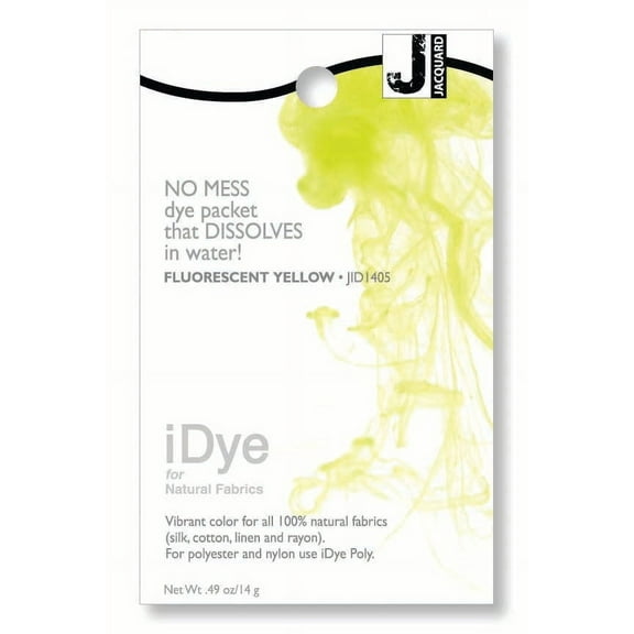Jacquard iDye - Natural Fabrics - Fluorescent Yellow