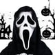 thumbnail image 5 of Máscara Halloween WDOplteas Gritando Blanca Látex, 5 of 8