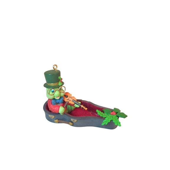 1994 Peace on Earthworm Enesco Christmas Tree Ornament 588989