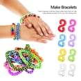 thumbnail image 5 of Raindrops 40 Bags Loom Rubber Band Clips Bracelet Making Rubber Band S Clips Bracelet Hooks Clasps, 5 of 6