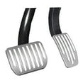 thumbnail image 3 of Wzmzjy Car Foot Pedal Pads Brake Accelerator Pedal Covers Aluminum Alloy Replacement Silver, 3 of 9