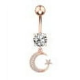 thumbnail image 2 of onlyliua Canada Day Belly Button Updated S Urgical Steel Belly Button Rings With Properly for Home, 2 of 2