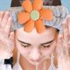 thumbnail image 5 of Preciosa diadema de flores para lavar la cara, diadema de maquillaje de tela suave para niñas y mujeres, 5 of 5