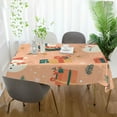 thumbnail image 3 of Yayeee Tablecloths 54" x 54" Rectangle Wrinkle Resistant Party Table Cover, Christmas Santa, 3 of 8