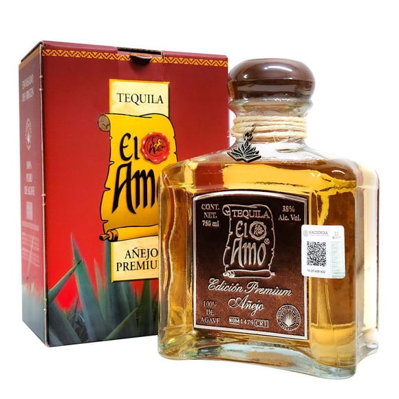 Tequila El Amo Añejo Edición Especial Premium 750ml El amo Añejo