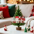 thumbnail image 1 of Letras Navideñas de Madera para Puertas | Números de Bienvenida | Decoración Multicolor | 21 X 12 X 2 Cm | 44 G | Tema Navideño, 1 of 6