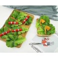 thumbnail image 3 of 3pcs Fake Lettuce Leaves Artificial Vegetables Lettuces Simulation Plastic Lifelike For House Kitchen Party Pub Decoration Ornament, 3 of 5