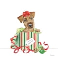 thumbnail image 3 of Grove, Beth 20x20 Black Modern Framed Museum Art Print Titled - Holiday Paws II on White No Words, 3 of 5