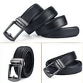 thumbnail image 2 of DPTALR PerfectFit Ratchet Leather Belt Men’s Belt Leather, 2 of 5