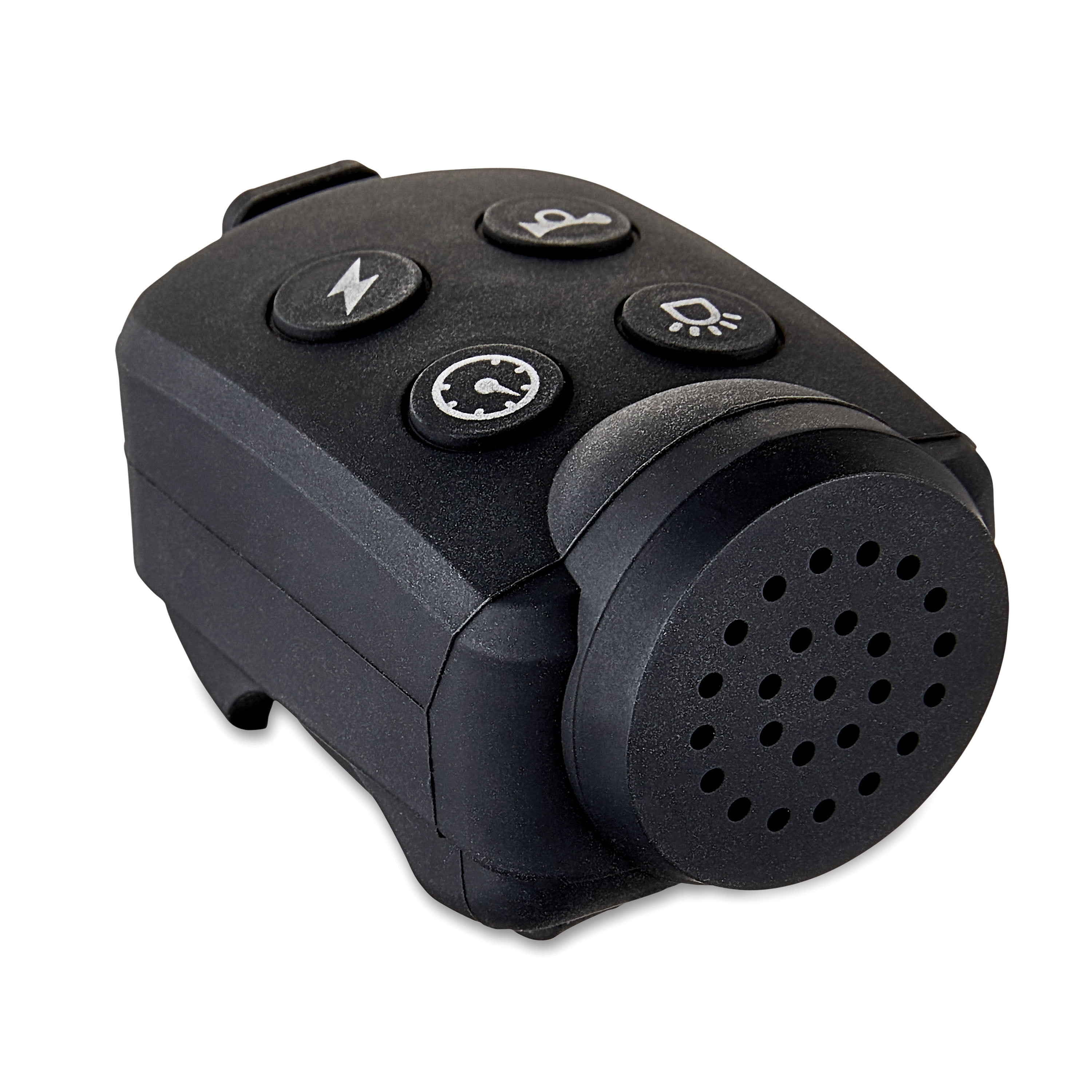 Concord Bikes Electric Horn, Four Unique Horn Types, Black