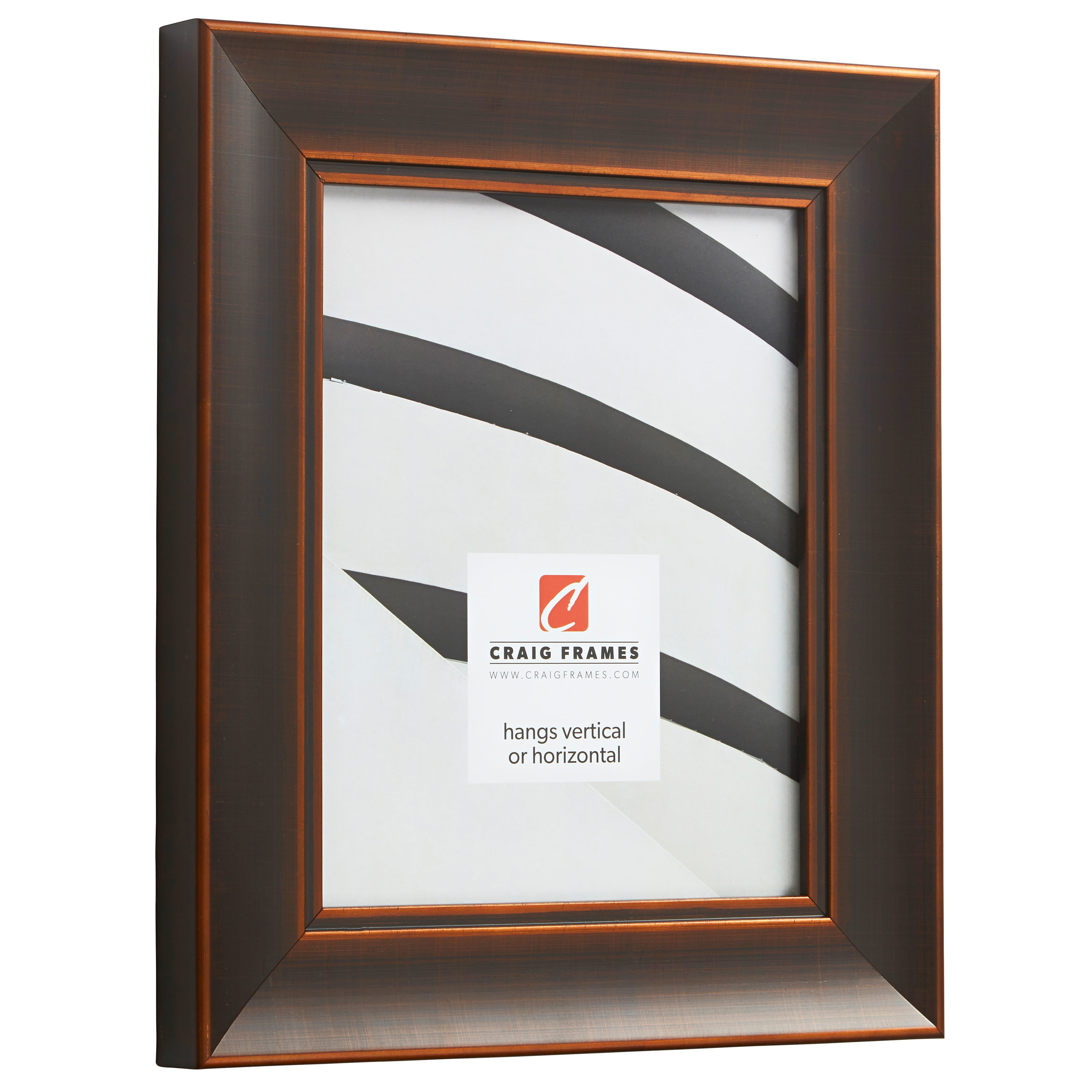 Craig Frames Metropolis 200, 18x24 inch Picture Frame, Antique Bronze
