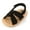 Black, variant on Baby Girls Summer Sandals Lightweight Soft Sole Infant Slippers Princess Dress Toddler First Walkers Shoes(0-6 Months Infant, White)