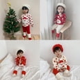 thumbnail image 2 of Camiseta navideña de Papá Noel para niños, ropa bonita para bebés, sudaderas para niñas, camisetas, prendas de vestir exteriores para niños, disfraces, 2 of 5