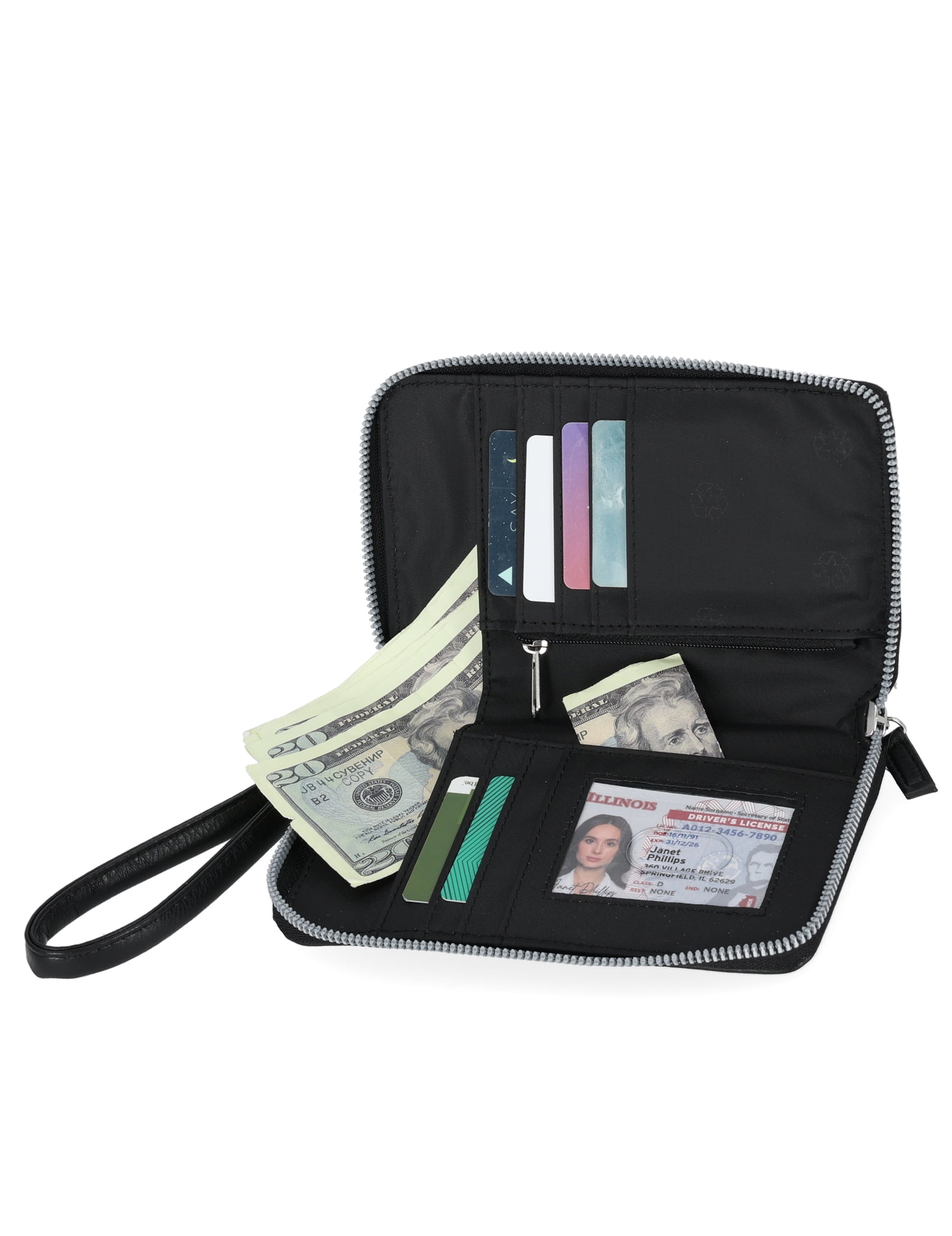 Mundi jacqui vegan leather rfid womens crossbody cell phone purse holder wallet deals