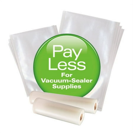 Hamilton Beach - NutriFresh™ Heat-Seal 8-in x 20-ft Rolls (3-Pack) - Clear