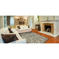 thumbnail image 2 of Okara Contemporary Transitional Rug, Gray/Lemon, 2ft - 2in x 4ft Accent Rug, 2 of 3