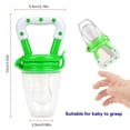thumbnail image 3 of Alimentador de frutas para bebés, chupete, alimentador de alimentos frescos, juguete infantil para la dentición de frutas para niños pequeños y niños, 3 of 7