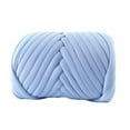 thumbnail image 3 of BLESIYA Chunky Wool Yarn Arm Knitting Yarns Soft Weight Yarn for Weaving Scarf Pillow Light Blue, 3 of 8