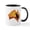 White/Black Inside, variant on CafePress - Australia Kangaroo Mug - 11 oz Ceramic Mug - Novelty Coffee Tea Cup