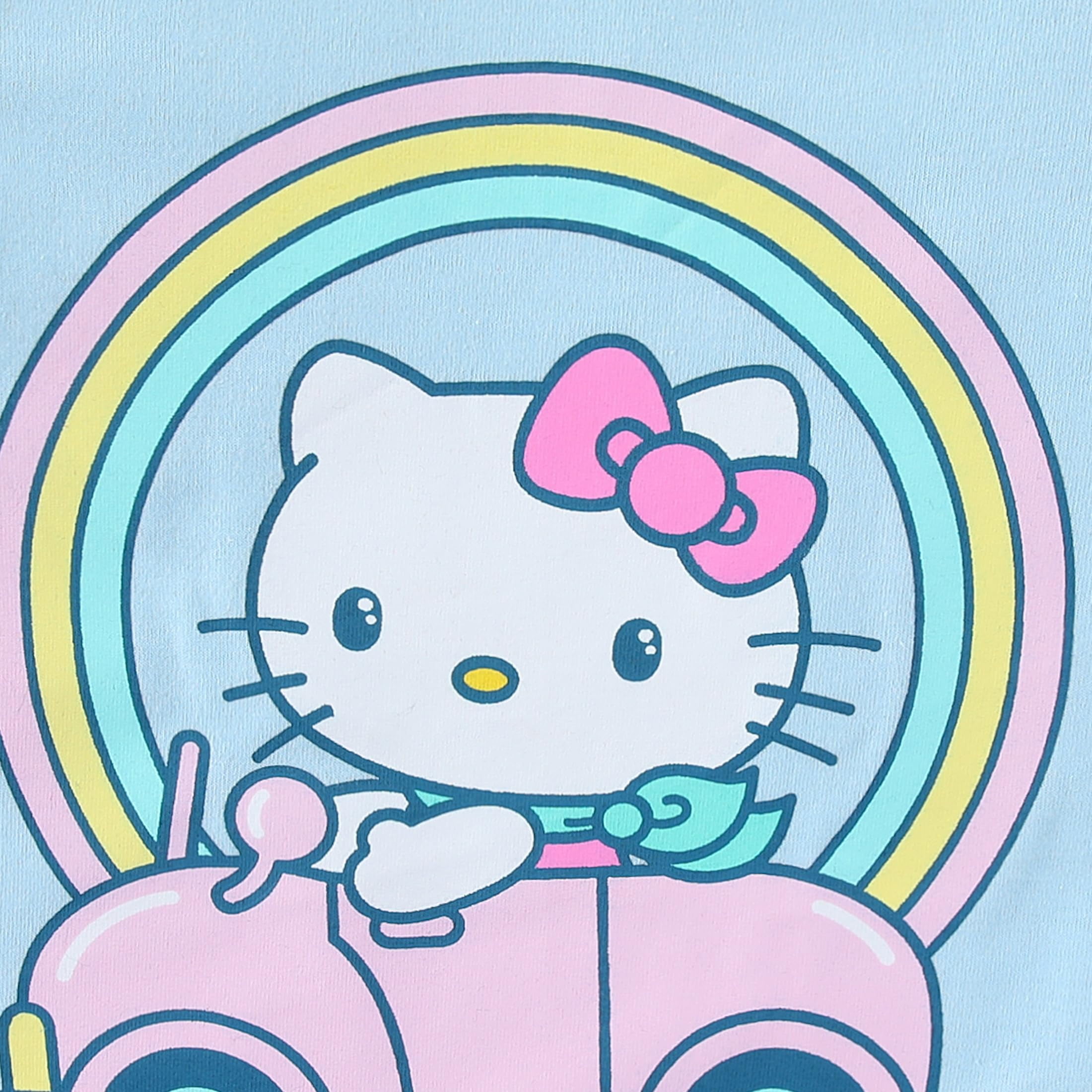 Hello Kitty Sanrio Short Sleeve T-shirt (Girls), 3 Pack, Sizes 4-12
