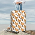 thumbnail image 7 of Fuzoiu Playful Squirrel Autumn Print Suitcase Cover,Washable Luggage Covers for Suitcase,Elastic Luggage Protector Cover,Scratch Resistant Travel Suitcase Covers-Small, 7 of 7