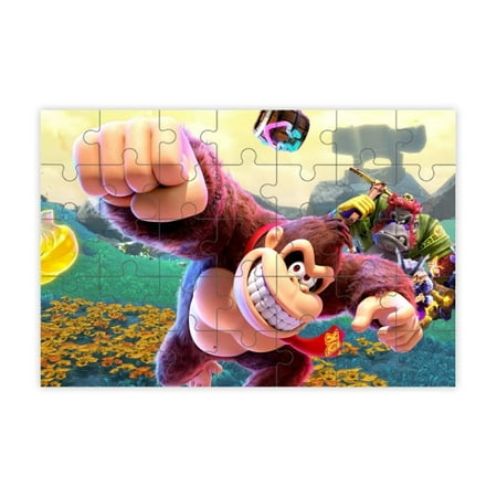 Donkey Kong Bananza Jigsaw Puzzle 35/70/120/200/300/500/1000 Piece Gift