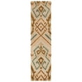 thumbnail image 5 of SAFAVIEH Wyndham Donella Geometric Wool Area Rug, Brown/Ivory, 8' x 10', 5 of 10
