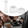 thumbnail image 1 of Kit de manipulación de café expreso, accesorios para máquinas de café, juego de manipulación de Espresso versátil recargable para cocina y oficina, 1 of 8