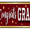 thumbnail image 3 of Polyester Graduation Banner Lightweight Celebration Backdrop for School Event Graduation Party Indoor Decoration, 3 of 6