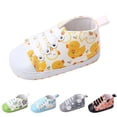 thumbnail image 4 of Icvfdpl Baby Sneakers Boy Girl Summer Infant Sports Canvas Cartoon Pattern Lace Up Lightweight Cute 12-18 Months, 4 of 8